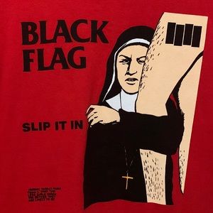 Black Flag Slip It In T-Shirt